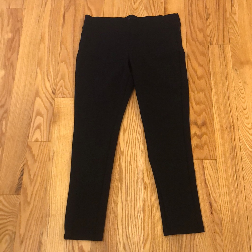 NYDJ Not Your Daughter’s Jeans Black Knit Ponte Pants Size 6P (Petite)